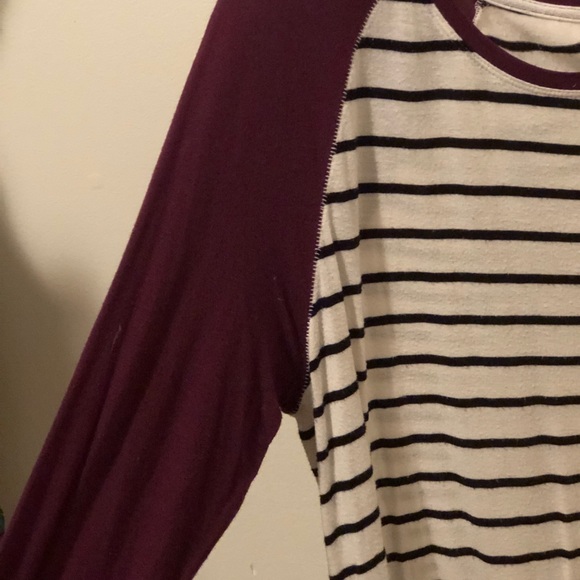 Stripped baseball long sleeve - Picture 3 of 3